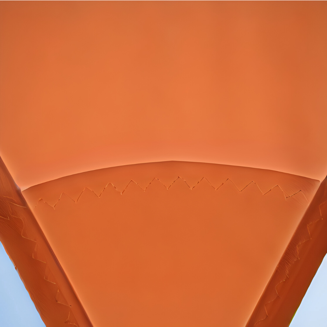 Voile d'ombrage Triangulaire Terracotta 300g/m2