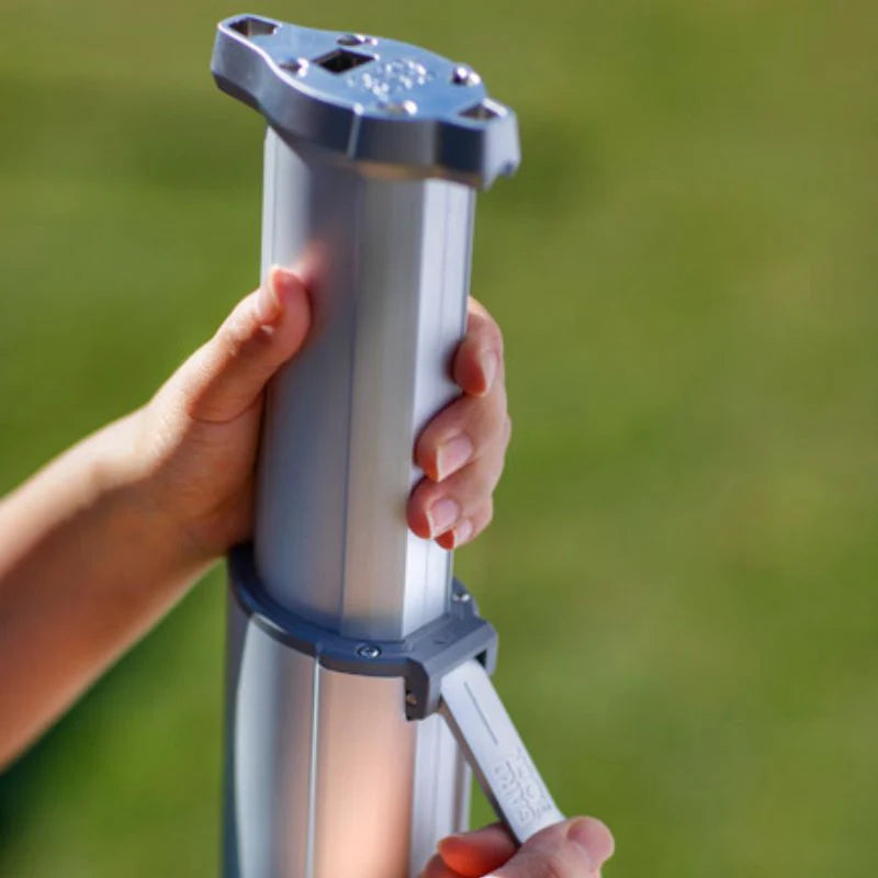 Mât en aluminium télescopique pour Ombriere