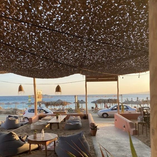 Filet de Camouflage Solidifié Sable - Filets de Camouflage