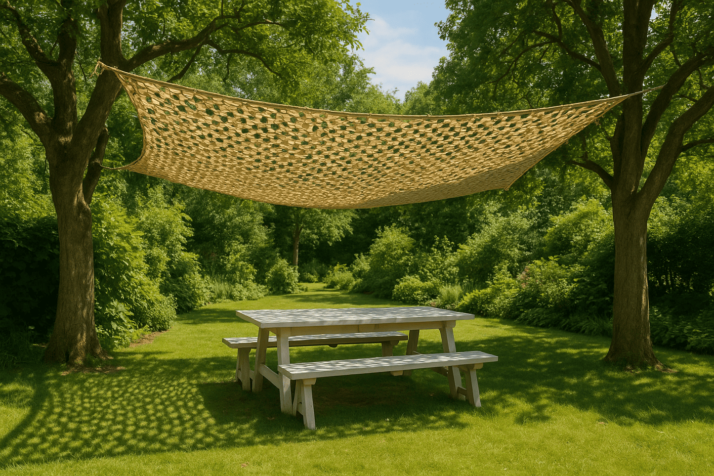 Filet de Camouflage Solidifié Sable