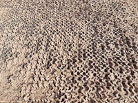Filet de Camouflage Solidifié Sable 200g/m2