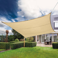 Voile d'ombrage Carré Beige 300g/m2