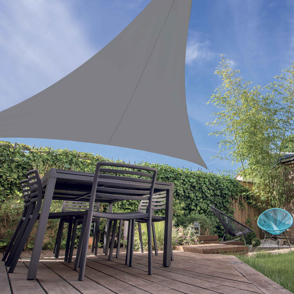 Voile d'ombrage Triangulaire Anthracite 300g/m2